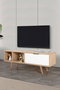 Hanah Home Venüs 3340 Soporte para TV Roble Zafiro y Blanco